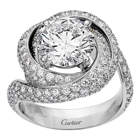 cartier ring with diamond - cartier diamonds website.